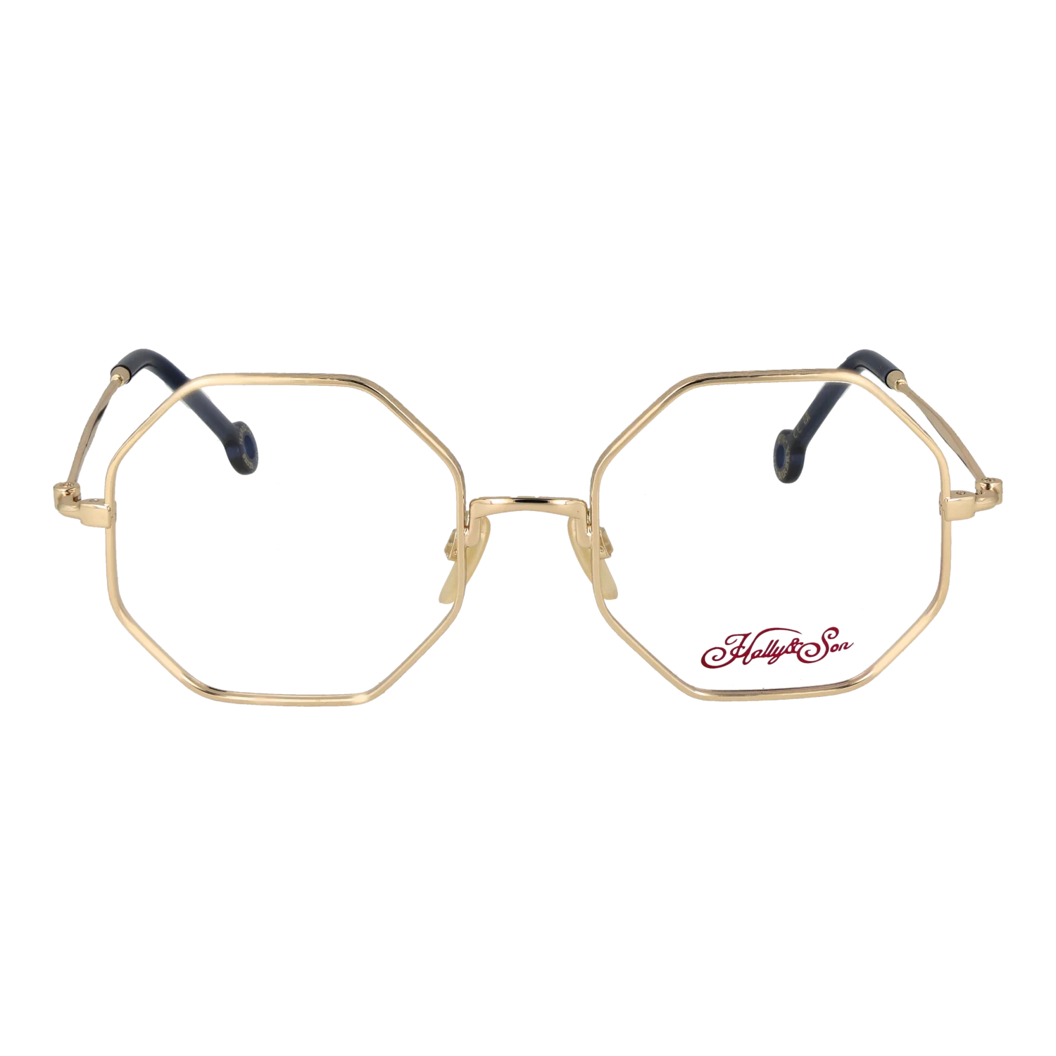 Hally & Son Brillenfassung mit Sonnenbrillen-Klipp HS904C01 01 52